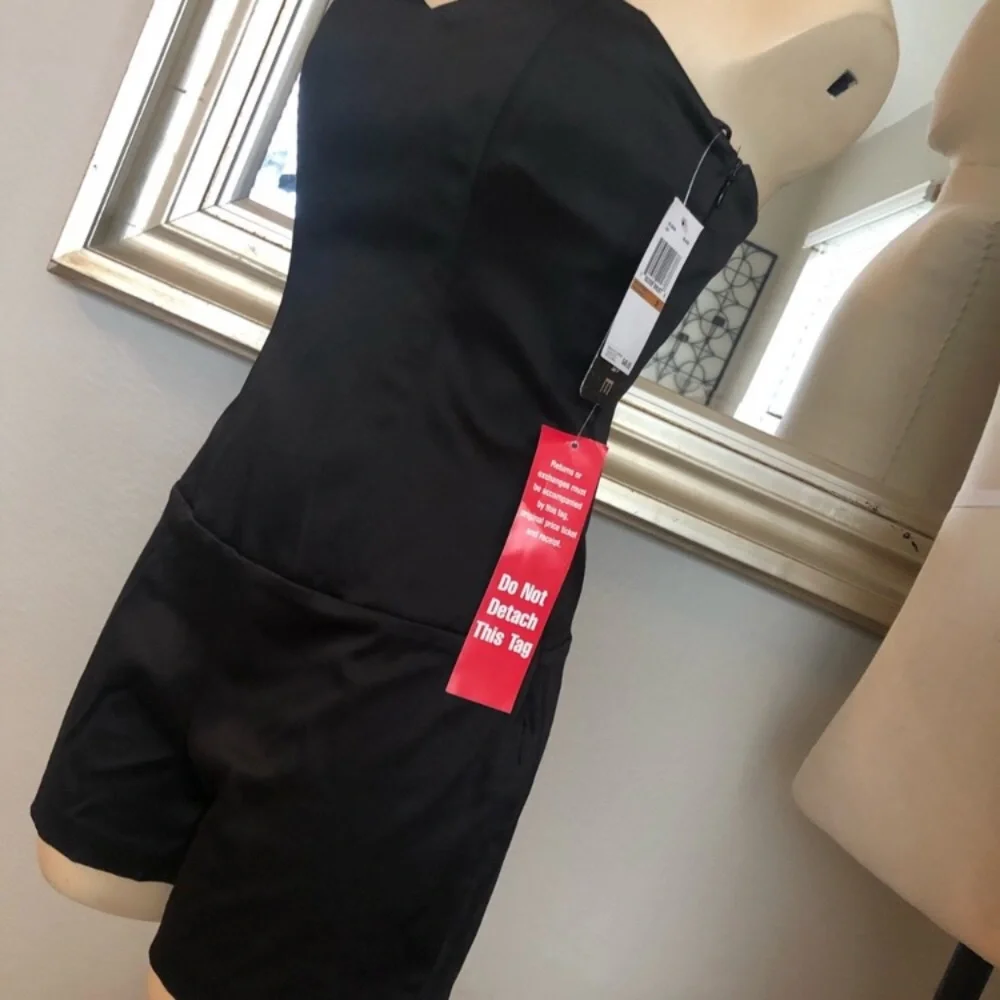 NWT Rampage satin shorts romper - Picture 3 of 15